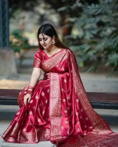 জাপানি সিল্ক শাড়ি