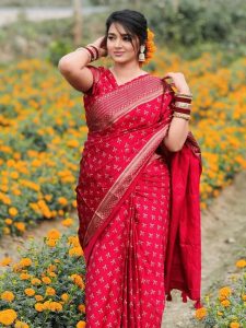 জাপানি সিল্ক শাড়ি